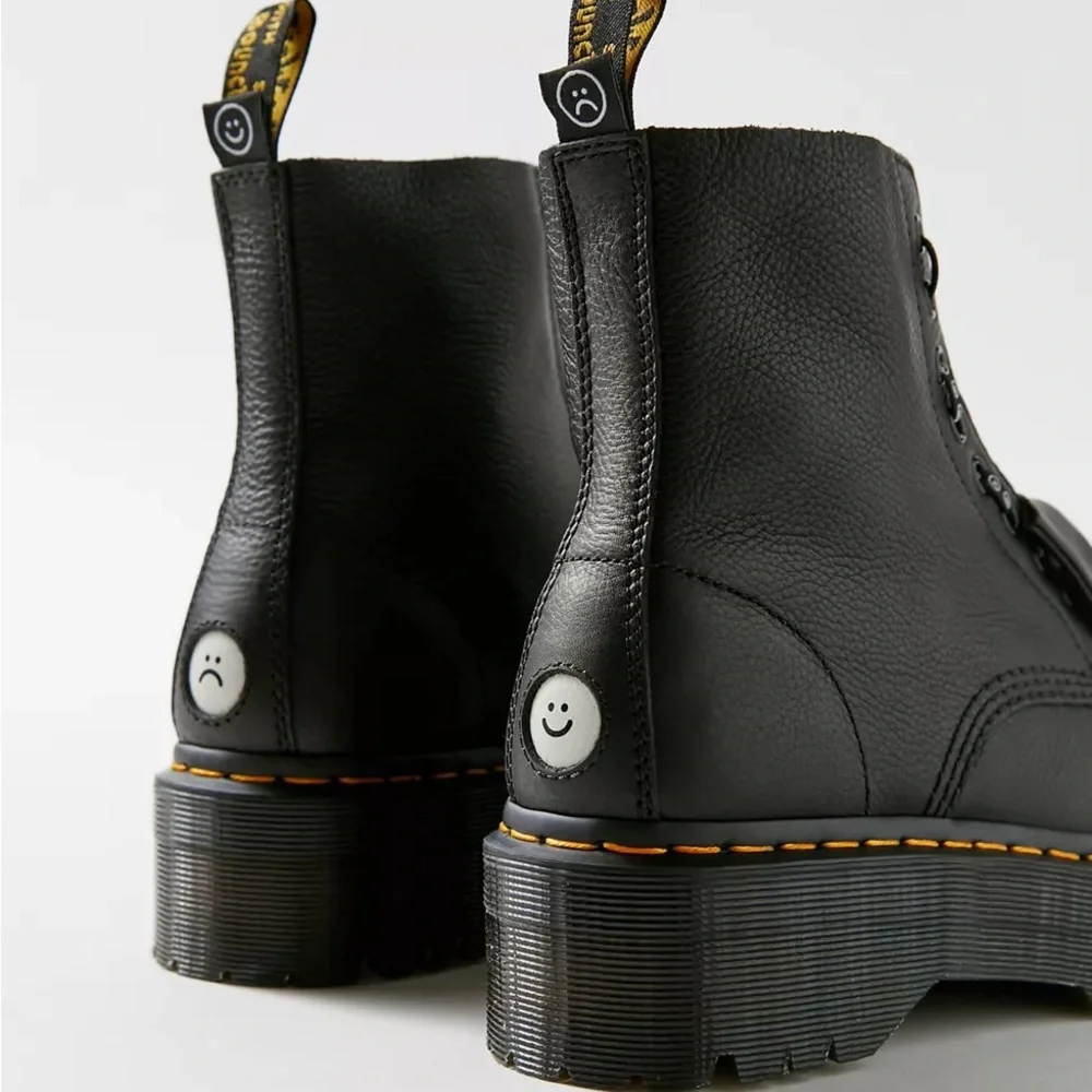 Dr. Martens | Sinclair Lazy Oaf Leather Platform Boots - Picture 9 of 11